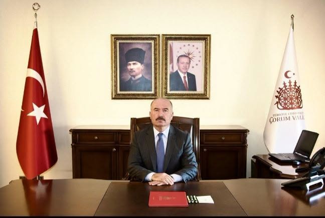 ÇORUM VALİSİ ALİ ÇALGAN'DAN 29 EKİM CUMHURİYET BAYRAMI MESAJI